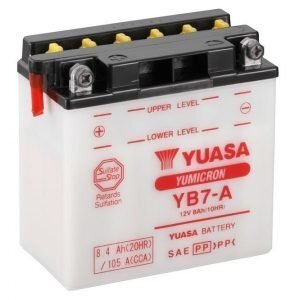 Yuasa YB7-A 8Ah Yumicron Käynnistysakku