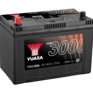 Yuasa YBX3334 12V 90Ah 700CCA SMF Käynnistysakku