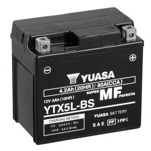 Yuasa YTX5L-BS 4Ah Maintenance Free Käynnistysakku