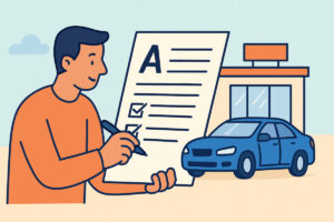 Autoliikkeen tarjouspyyntö isolle hankinnalle