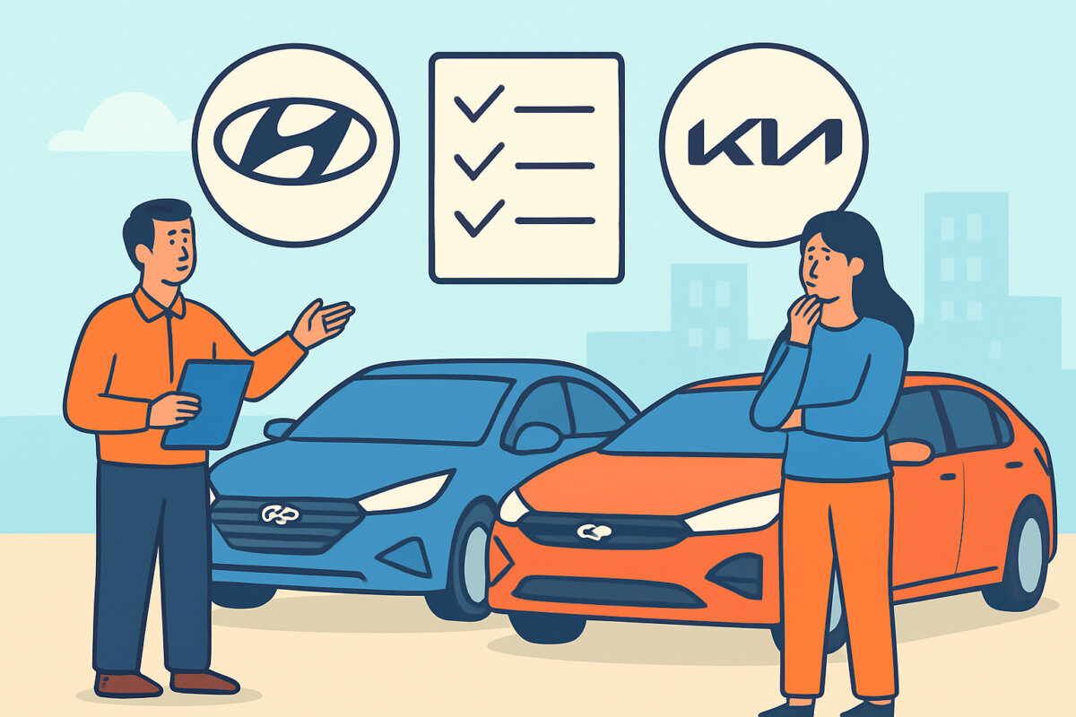 Hyundai- ja Kia-merkkien valintakriteerit