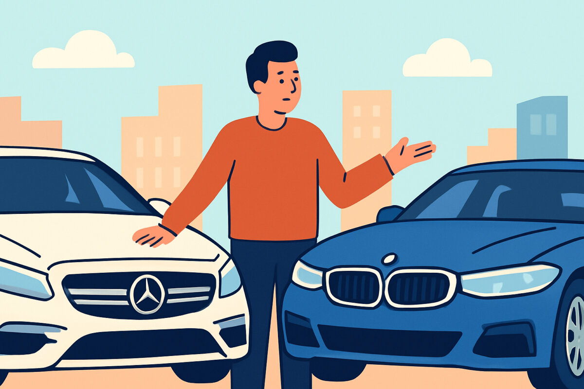 Mercedes-Benz ja BMW – premium-merkkien valinta