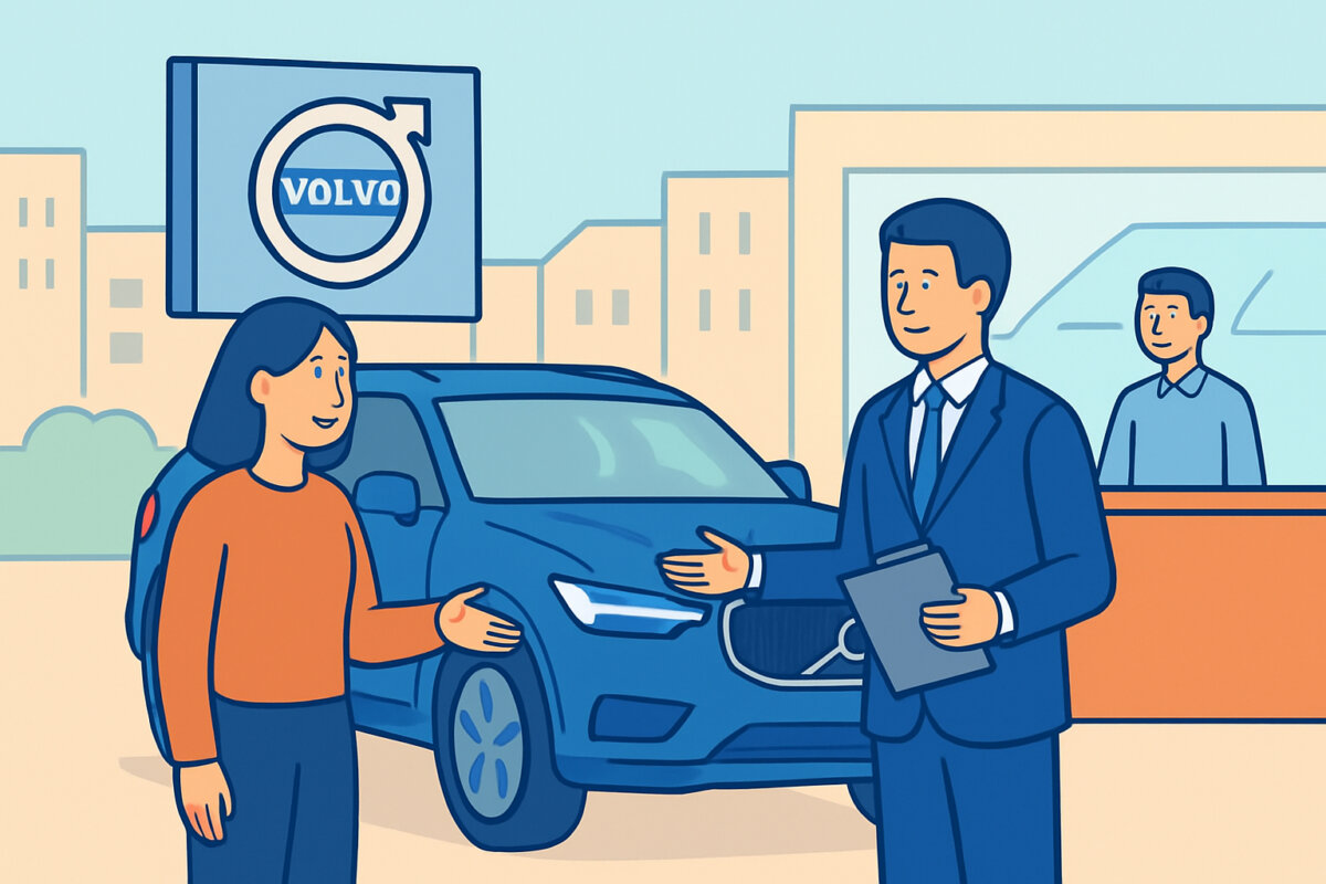Volvo-merkkiliikkeen palveluvalinnat Suomessa